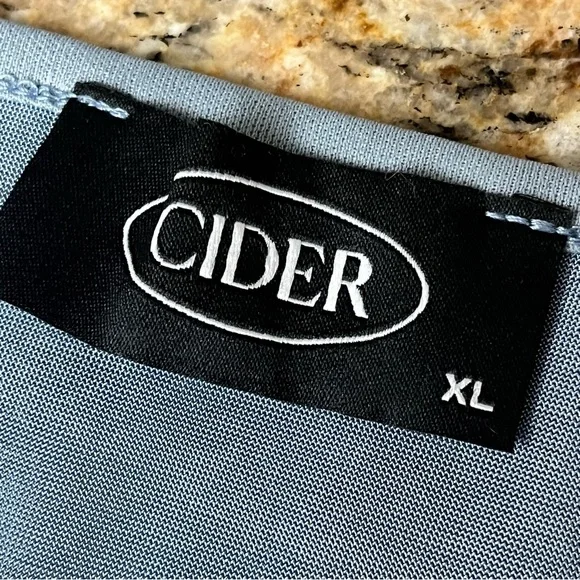 Cider Blue Lace Trim Cropped Camisole Top Velvet Floral Grunge Punk Moto XL - Picture 6 of 8